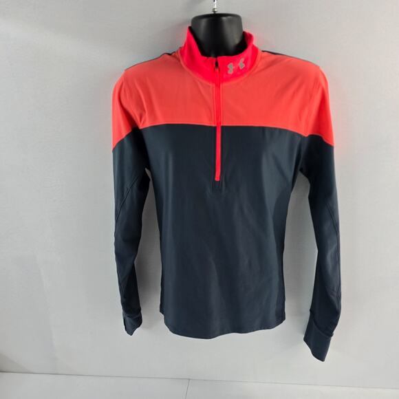Under Armour Men's UA Qualifier ½ Zip Running Jacket 1326595 L fitted 6120 - Picture 1 of 9